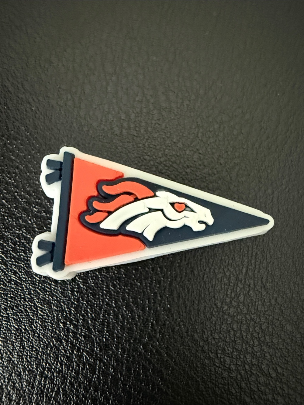 Denver Broncos croc charm